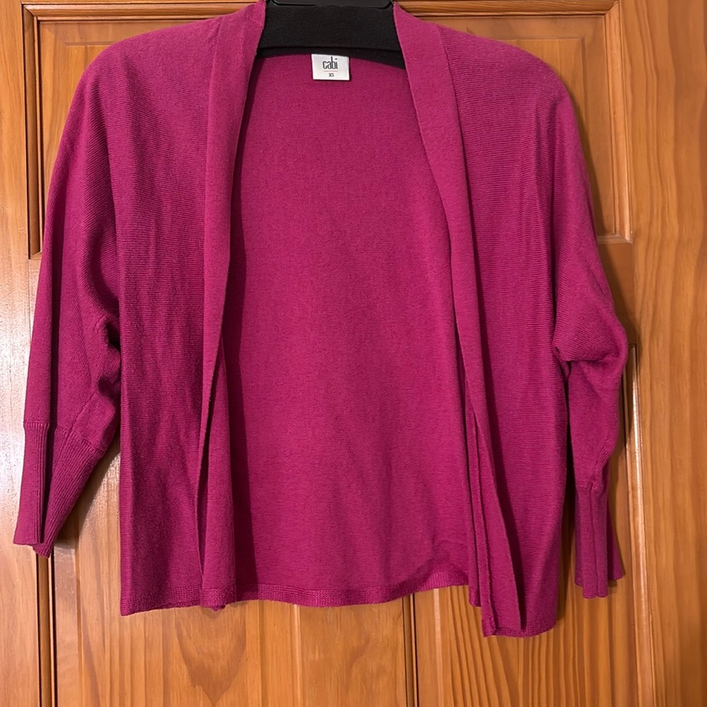 Magenta Cabi Cardigan